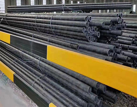 Rond sans couture laminé à chaud de soudure d'Erw de carbone du tuyau d'acier ASTM A53 Gr.B du noir Q235