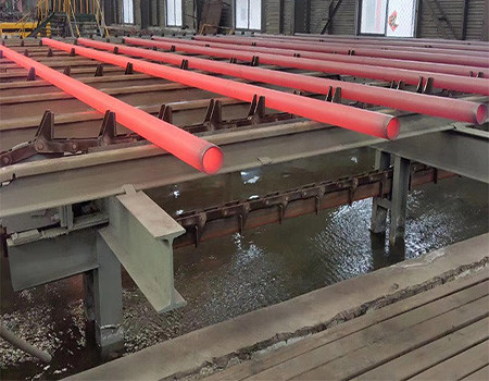 1045 tuyau d'acier sans couture laminé à chaud ASTM A53 Gr.B A106
