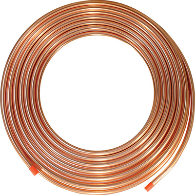 1/4' 3/8' 1/2'5/8' tube de cuivre sans couture de 10mm pour l'état ou le réfrigérateur d'air