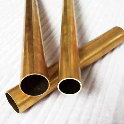 Tube de cuivre droit à parois minces droit pur du tube ASTM C22000 99,9% en laiton sans couture H62 ETP (Export Transfer Prices) de précision