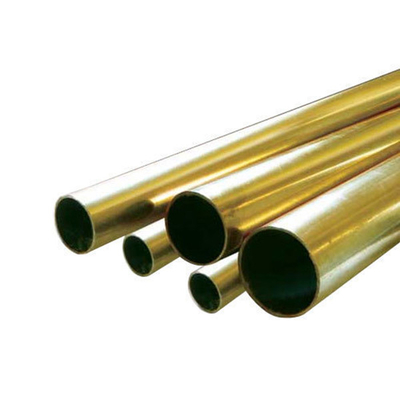 Tube de cuivre droit à parois minces droit pur du tube ASTM C22000 99,9% en laiton sans couture H62 ETP (Export Transfer Prices) de précision