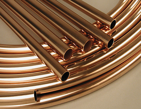 1/4' 3/8' 1/2'5/8' tube de cuivre sans couture de 10mm pour l'état ou le réfrigérateur d'air