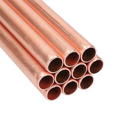 1/4' 3/8' 1/2'5/8' tube de cuivre sans couture de 10mm pour l'état ou le réfrigérateur d'air