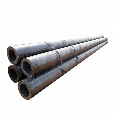Carbone doux sans couture laminé à chaud du tuyau d'acier S355J2H 13-50mm ASTM A529MGr50 de Q345D pour le bateau