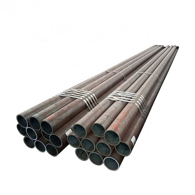 Carbone doux sans couture laminé à chaud du tuyau d'acier S355J2H 13-50mm ASTM A529MGr50 de Q345D pour le bateau
