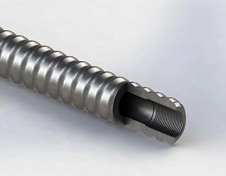 Individu T40 forant la barre creuse 40mm d'ancre 3m 4m 40Cr 660KN