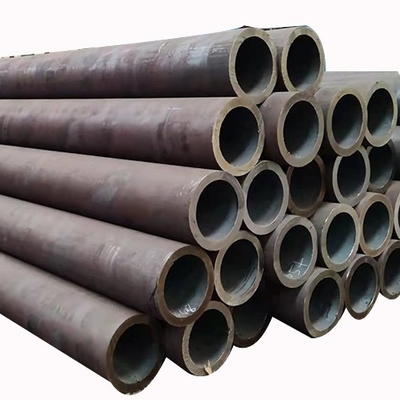 Tuyau d'acier sans couture d'acier doux laminé à chaud de l'épaisseur 12-80mm de Q345 Q235 pour la construction